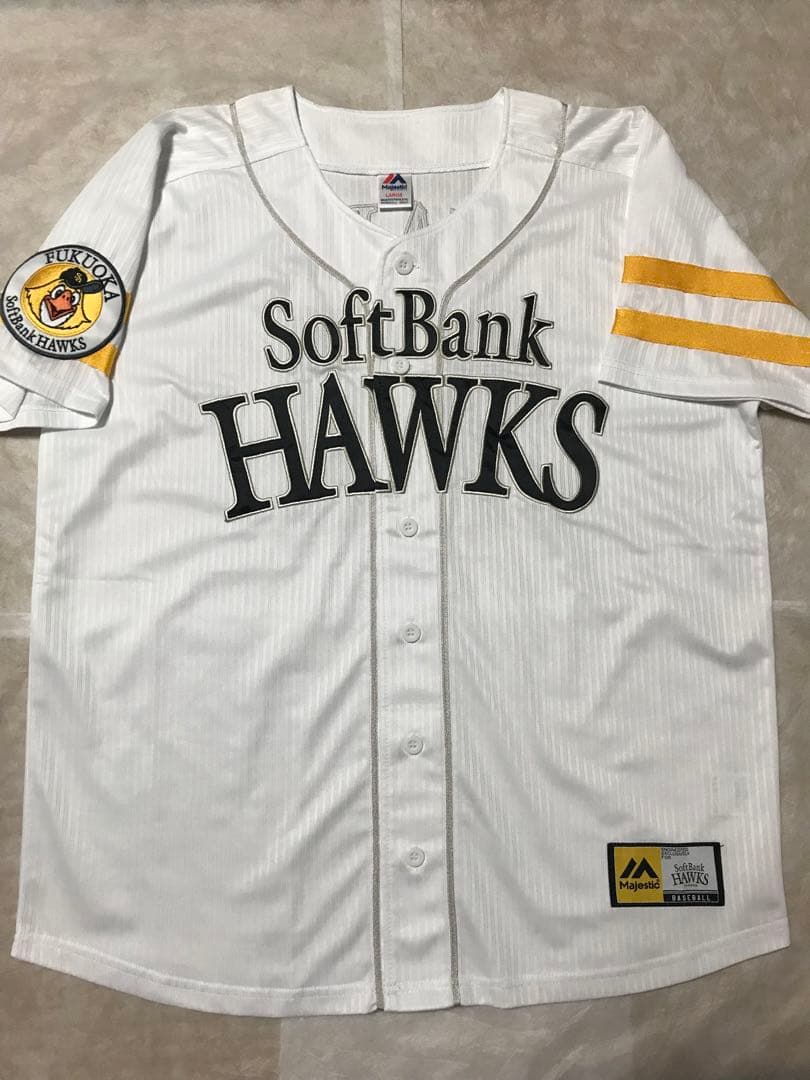 福岡ソフトバンクホークス ホームユニフォーム 和田毅 マジェスティック製 新品