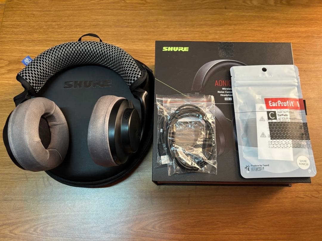SHURE AONIC 50 gen2 (カバー付き)