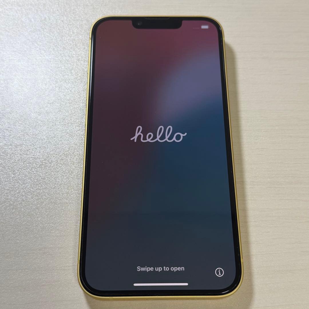 【お値下げ中！】iPhone14 128GB イエロー SIMフリー 本体のみ