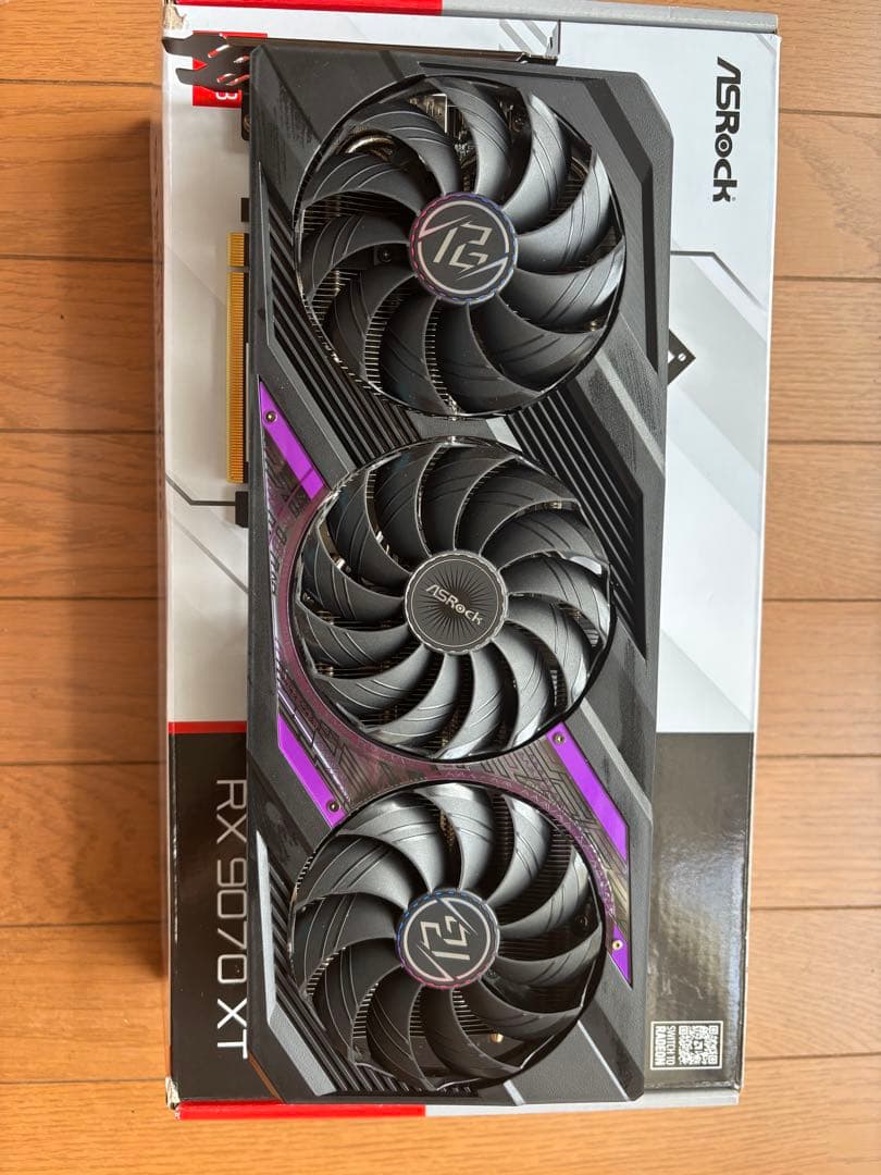 グラフィックボード・グラボ・ビデオカード ASRock RX7800XT 16GB PHANTOM GAMING