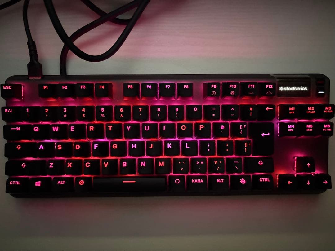 steelseries APEX PRO TKL メカニカルゲーミングキーボード