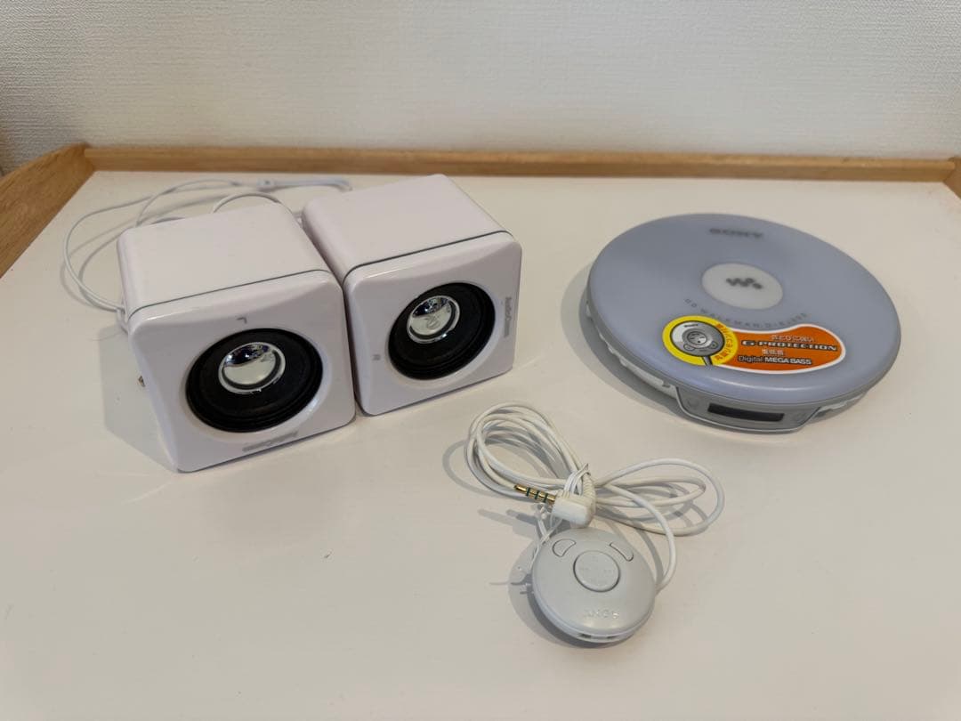SONY ポータブルオーディオプレーヤー D-EJ002 スピーカーセット