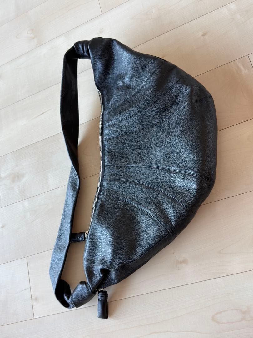 LEMAIRE ブラック クロワッサン　ラージ