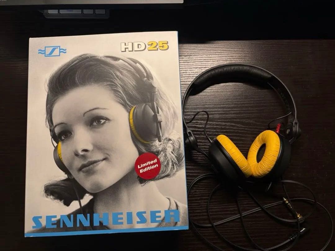 美品 Sennheiser HD25 Limited Edition ゼンハイザ