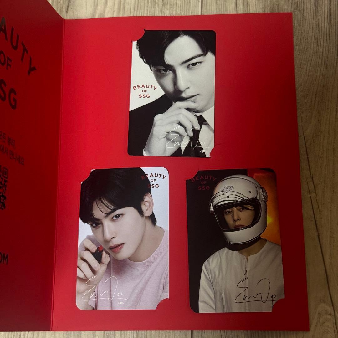 [発送日確認] チャウヌ BEAUTY OF SSG 当選品 トレカ 3枚セット