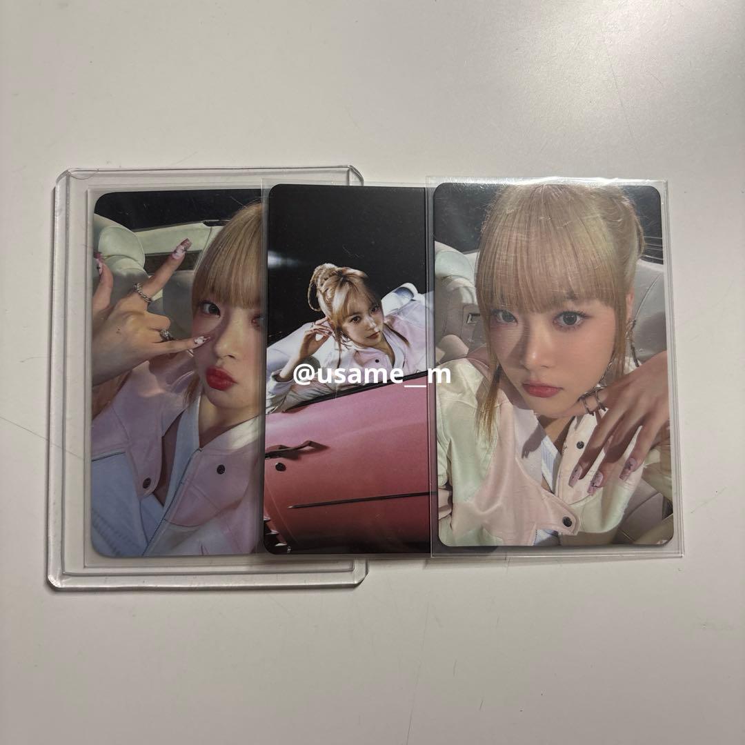 LESSERAFIM ウンチェ perfect night サノク 中華 トレカ