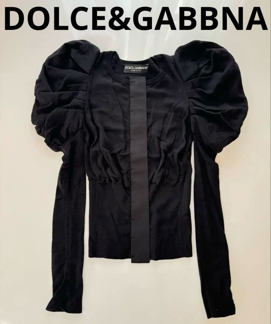 あんこちゃん⭐︎ドルチェ&ガッパーナ⭐︎カーディガン　サイズ36 パフスリーブ