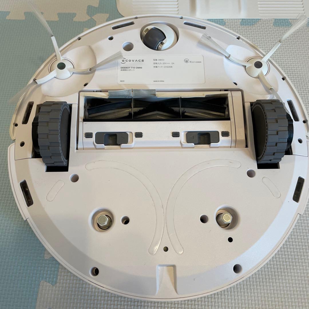【アレクス】 ECOVACSＤＥＥＢＯＴ１０ OMNIロボット掃除機