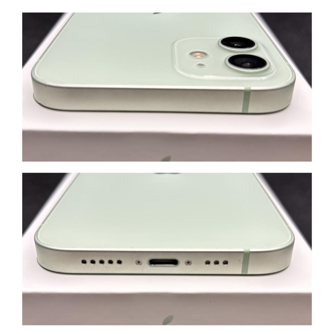 iPhone 12 グリーン 128GB SIMフリー　NEWバッテリー
