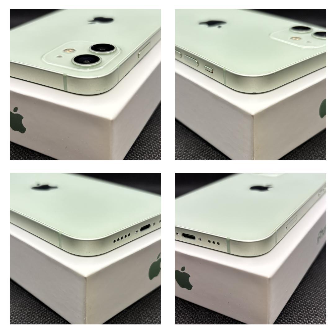 iPhone 12 グリーン 128GB SIMフリー　NEWバッテリー