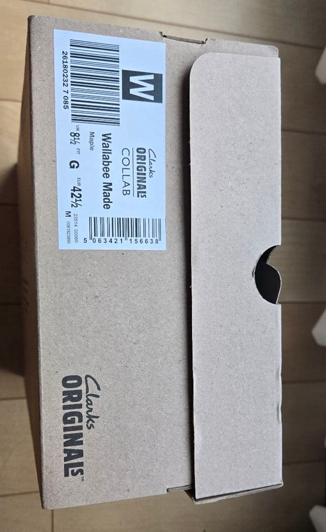 靴 Human made Clarks Original Wallabee