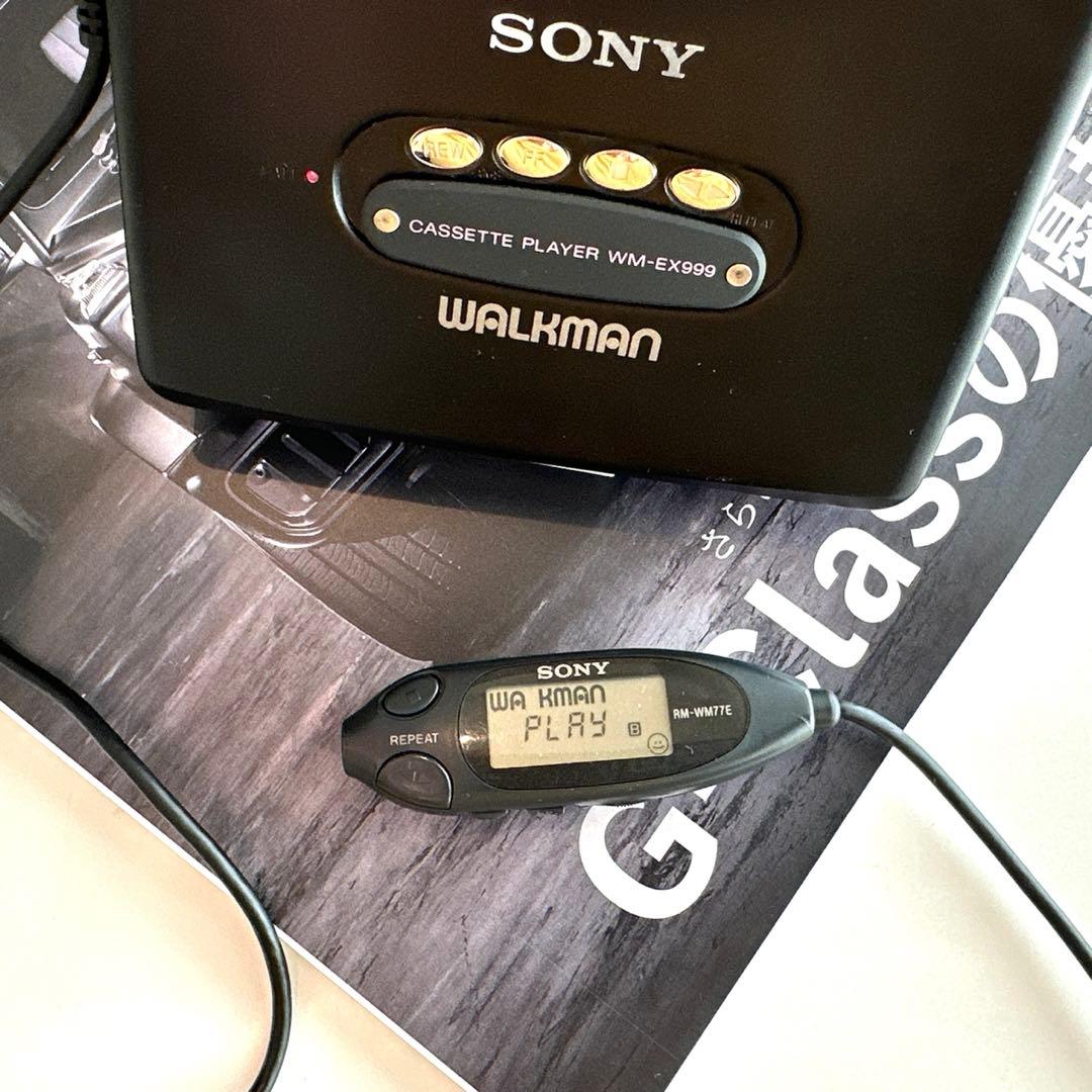 【極美DE可動品】SONY Cassette WALKMAN WM-EX999