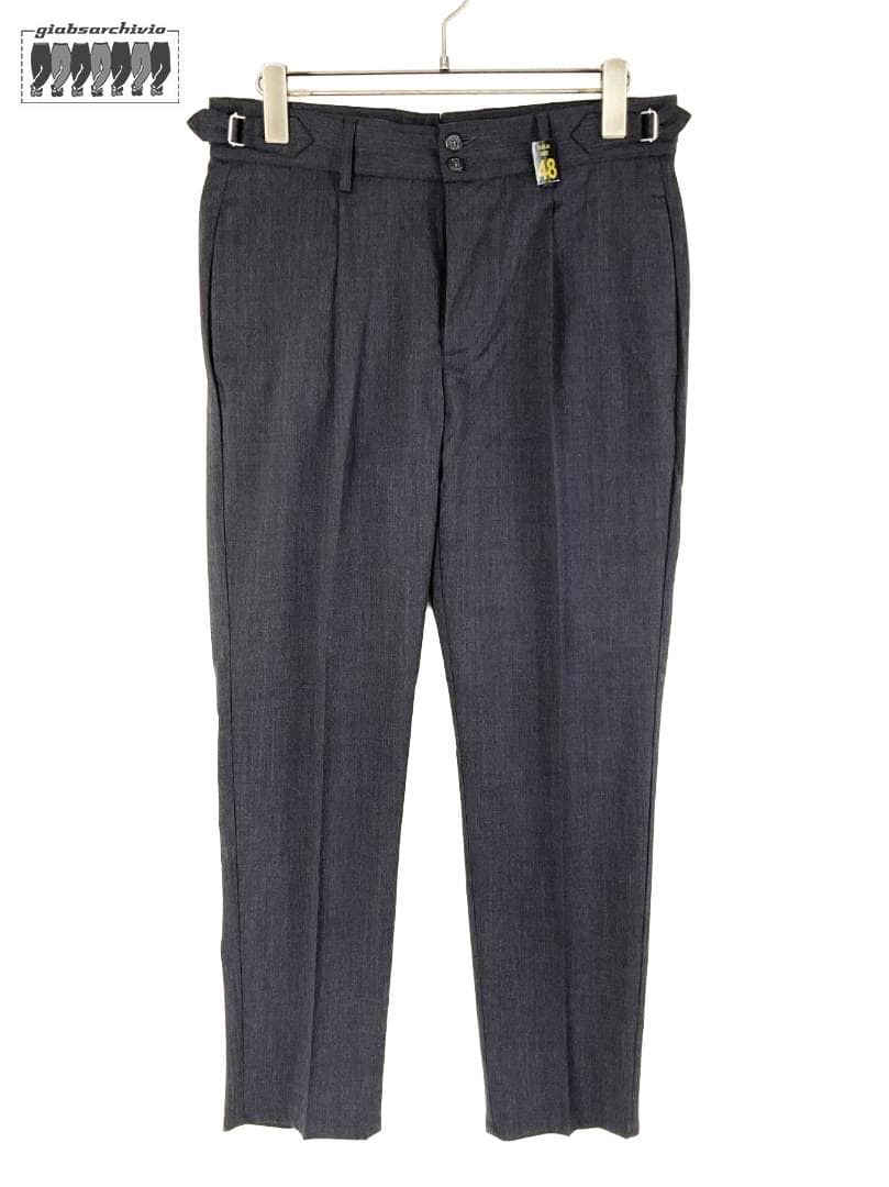 未使用 giab's ARCHIVIO 70周年GOLDライン スラックス 48