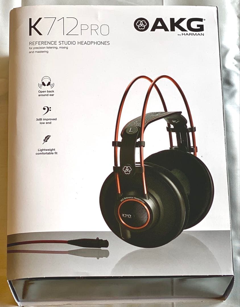 AKG K712 PRO 有線ヘッドホン