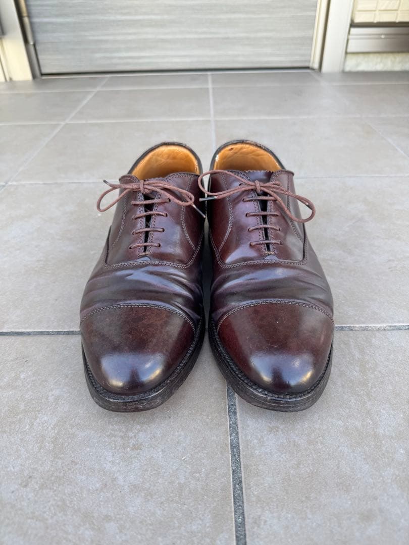 マ*ロ様 【Alden /オールデン】5180 コードバン バーガンディ 6/E