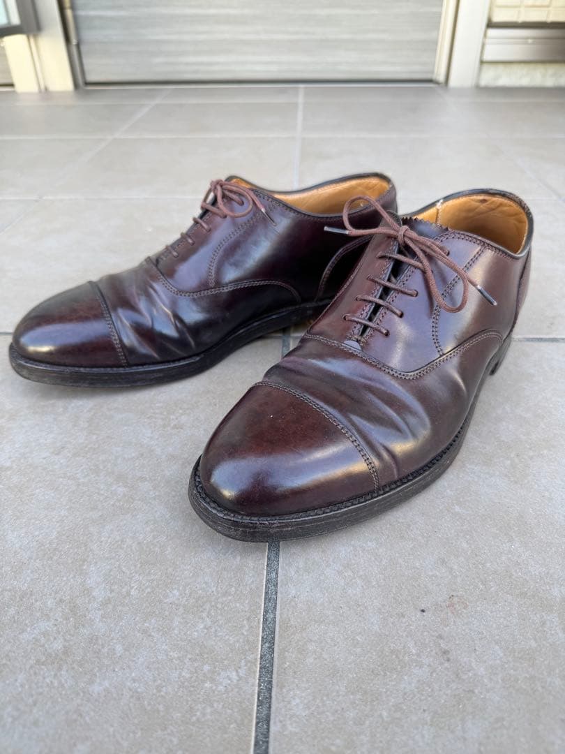 マ*ロ様 【Alden /オールデン】5180 コードバン バーガンディ 6/E