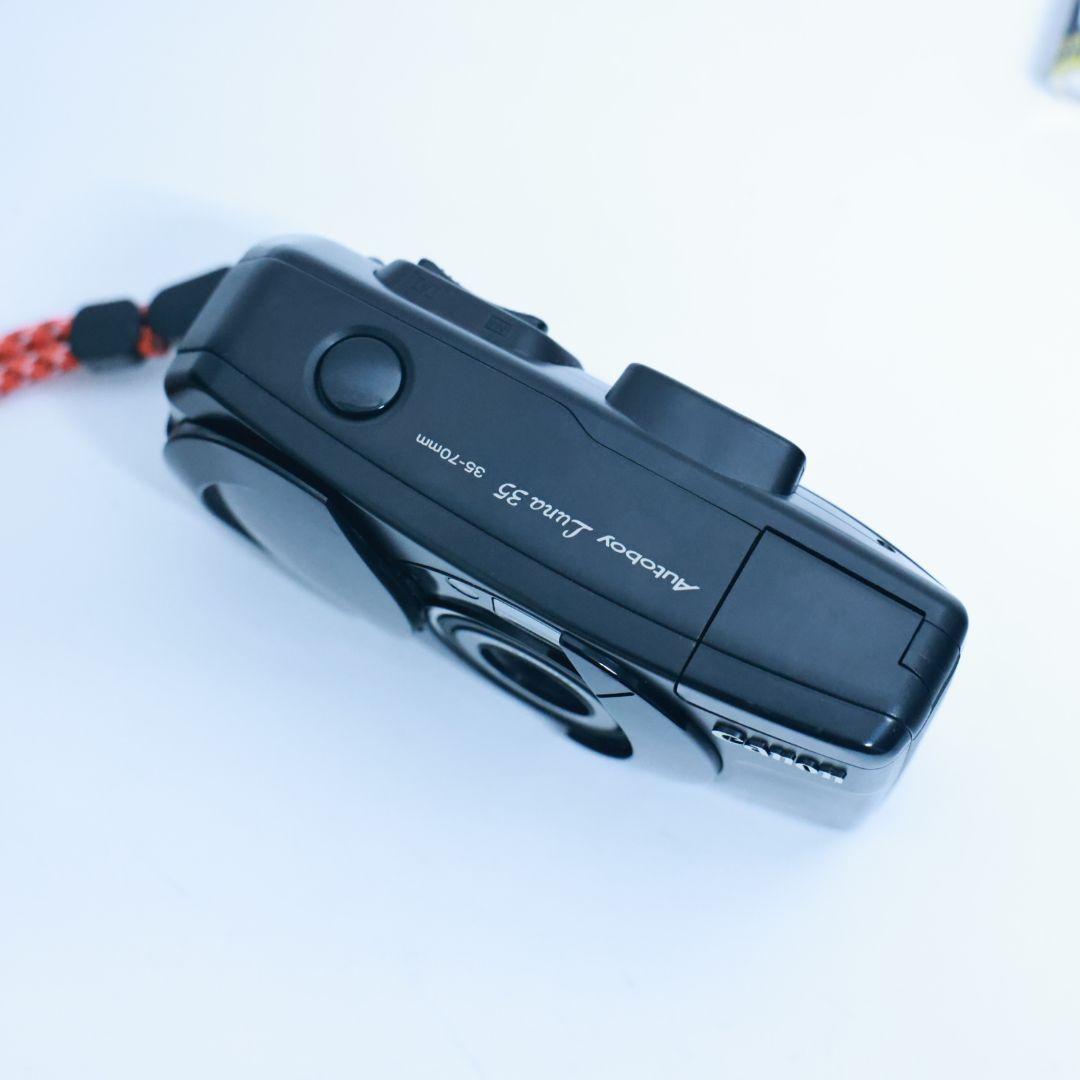 フィルムカメラ Canon Autoboy Luna 黒　Black 電池付き