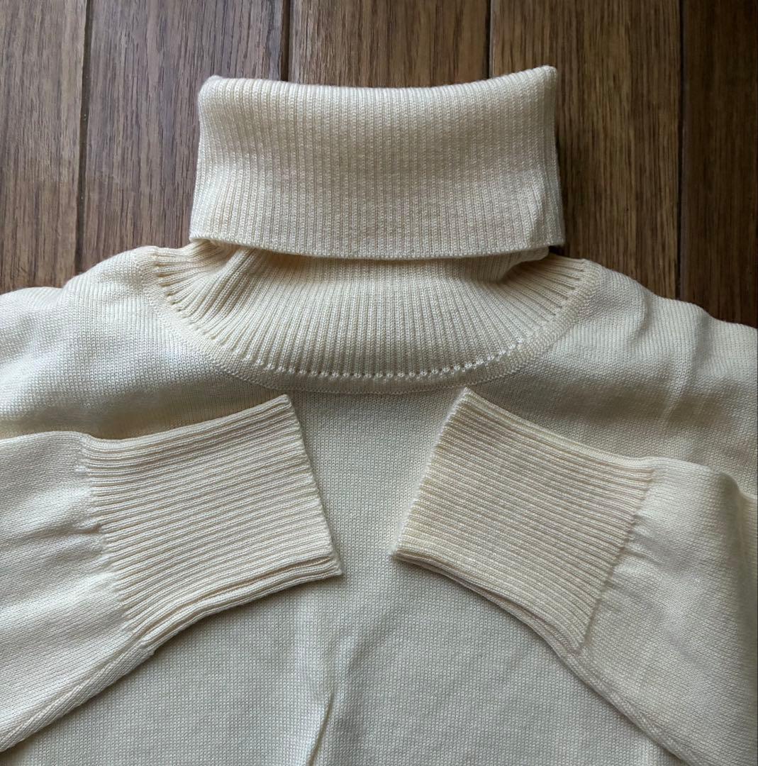 トップス JOHN SMEDLEY ROLL NECK PULLOVER S