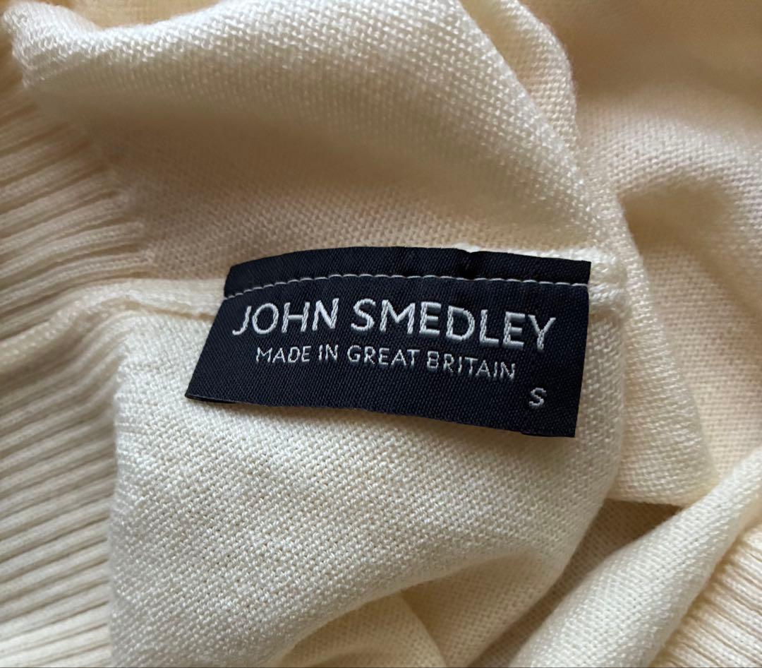 トップス JOHN SMEDLEY ROLL NECK PULLOVER S