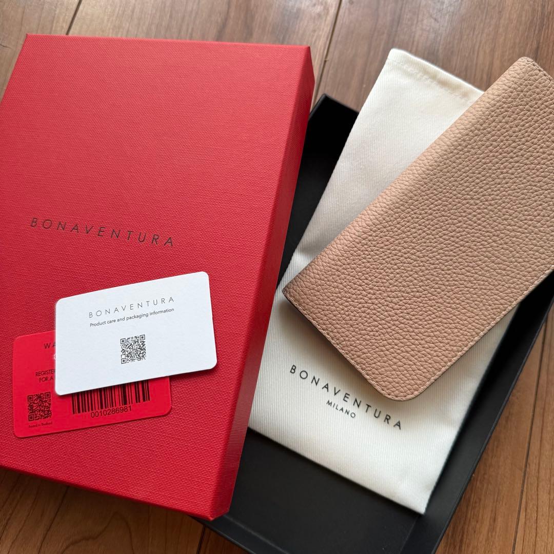 休日値下♡新品♡ BONAVENTURA iPhone16 Pro 手帳型ケース