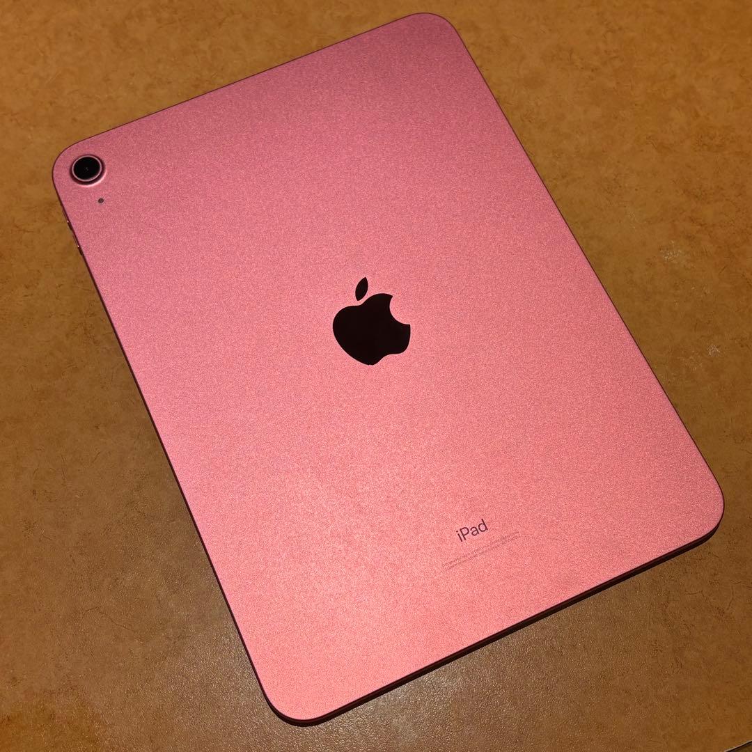 【ケース付属】iPad 第10世代 64GB ピンク Wi-Fiモデル