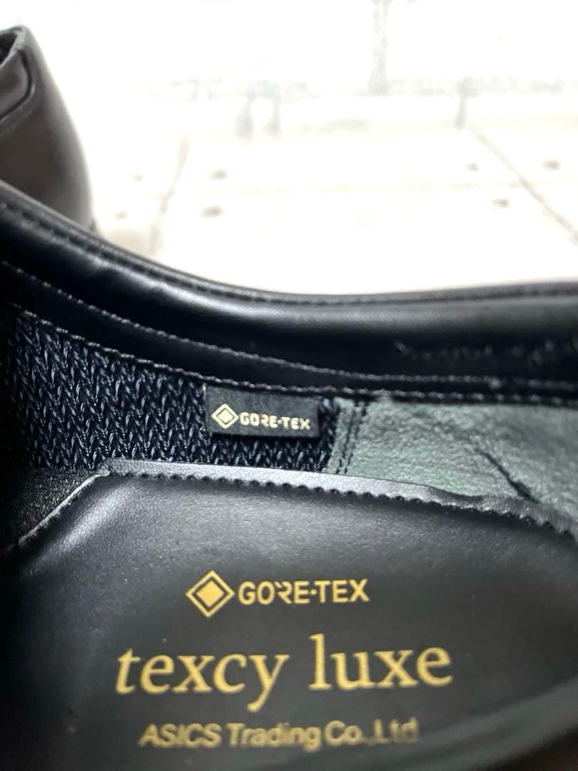 【テクシーリュクス】プレーントゥ ゴアテックス TU8001♡ブラック 27