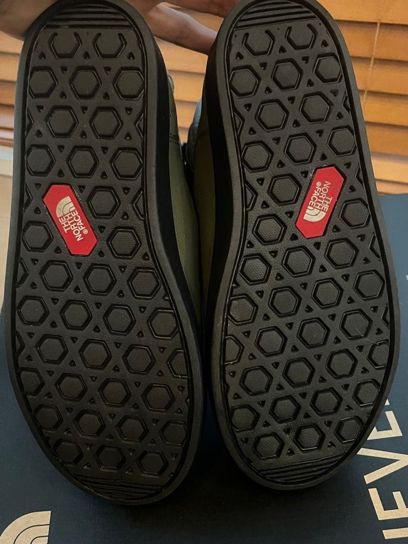 【美品】THE NORTH FACE 防水長靴 オリーブグリーン24㎝