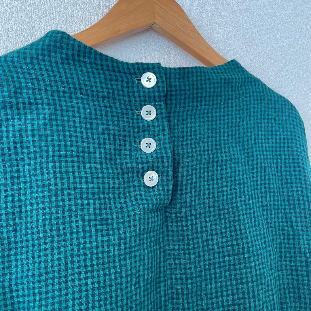 +2 プラスツー マークアンドプラス リネン ワンピース 日本製