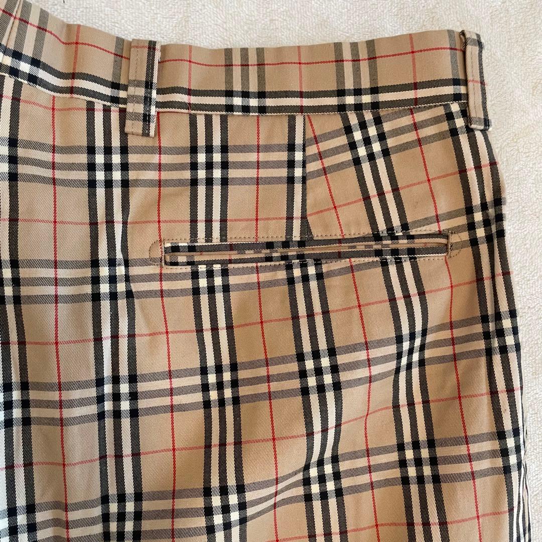 【美品】BURBERRY バーバリー　ノバチェック柄　パンツ　85cm 日本製