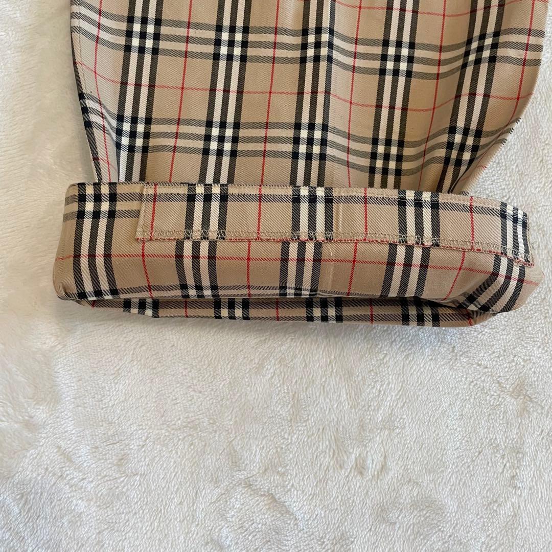 【美品】BURBERRY バーバリー　ノバチェック柄　パンツ　85cm 日本製