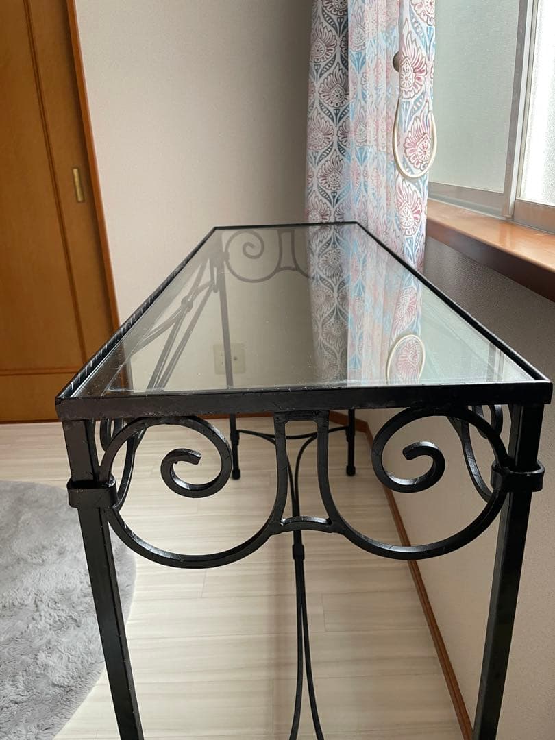 専用◆貴重ローラアシュレイ1990年代頃購入コンソールアイアンブラック