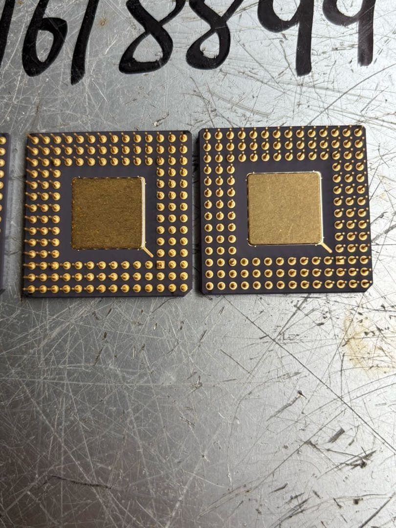 (4個)Intel i386 DX インテル CPU A80386DX16。