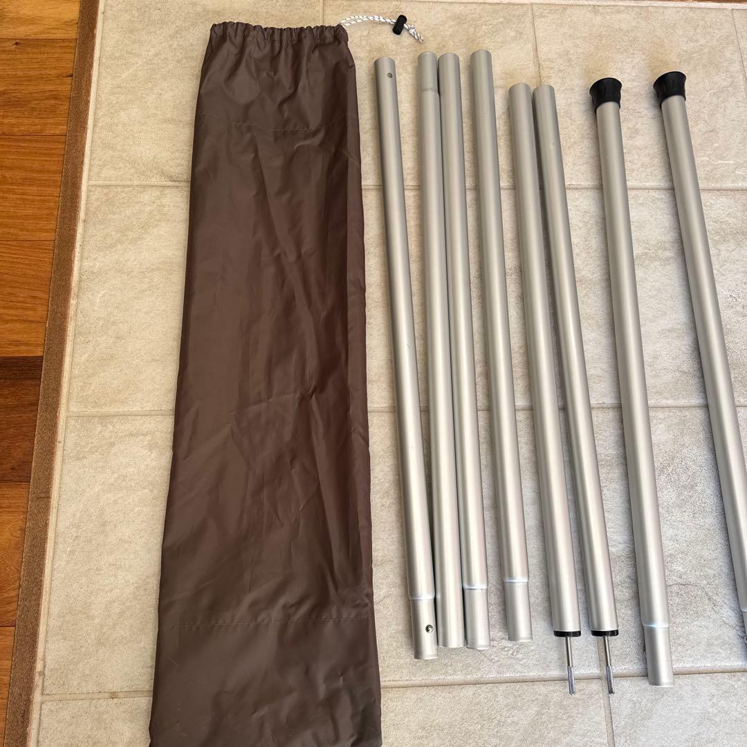 ウイングポール280 2本セット収納袋付き