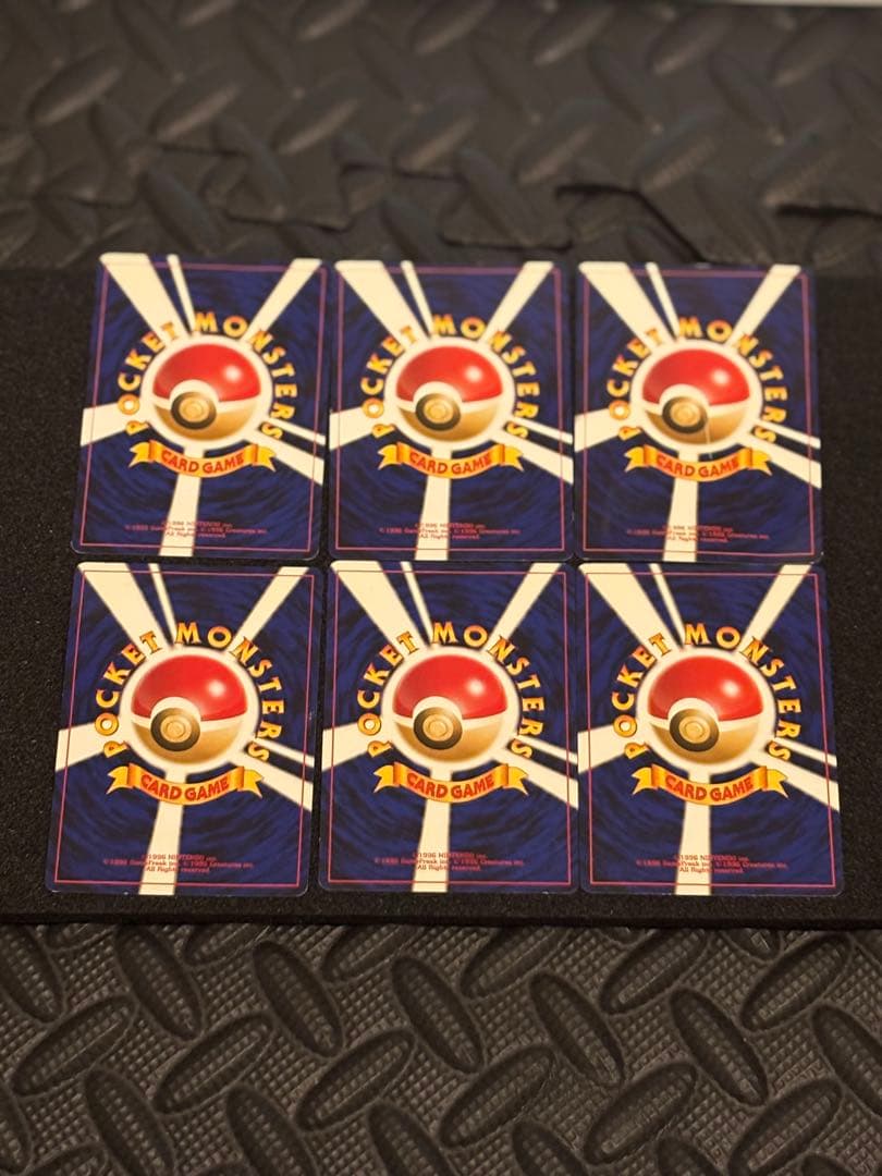 ラッキースタジアム 旧裏 プロモ　ポケモンカード公式イベント参加記念　6枚セット