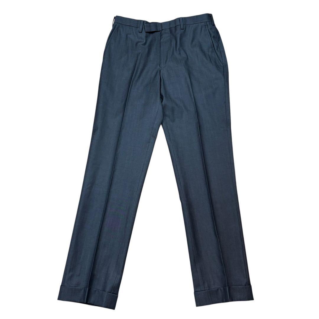 極美品 バーバリーブラックレーベル スリーピース スーツ 総裏 ロゴ総柄 38