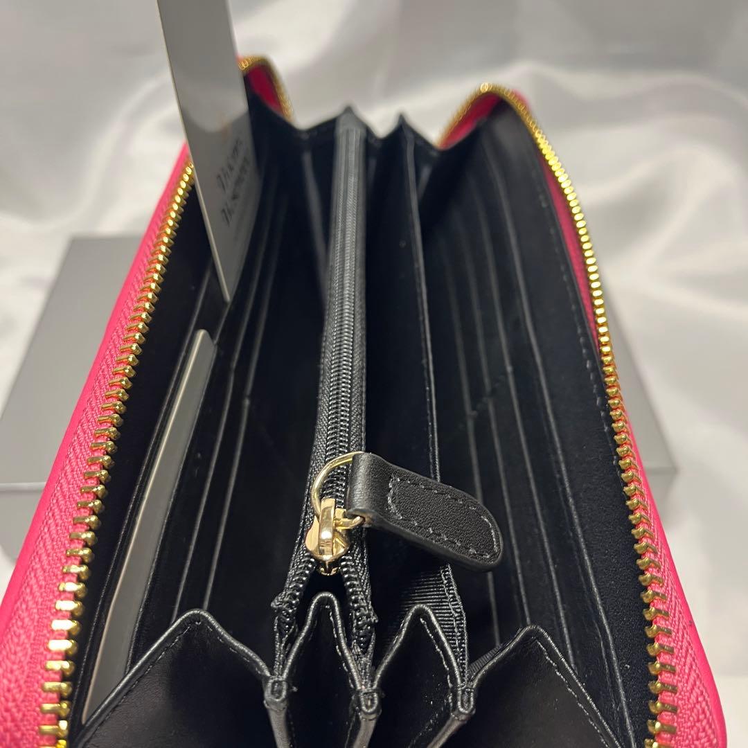 新品 Vivienne Westwood ピンク エキシビジョン 長財布