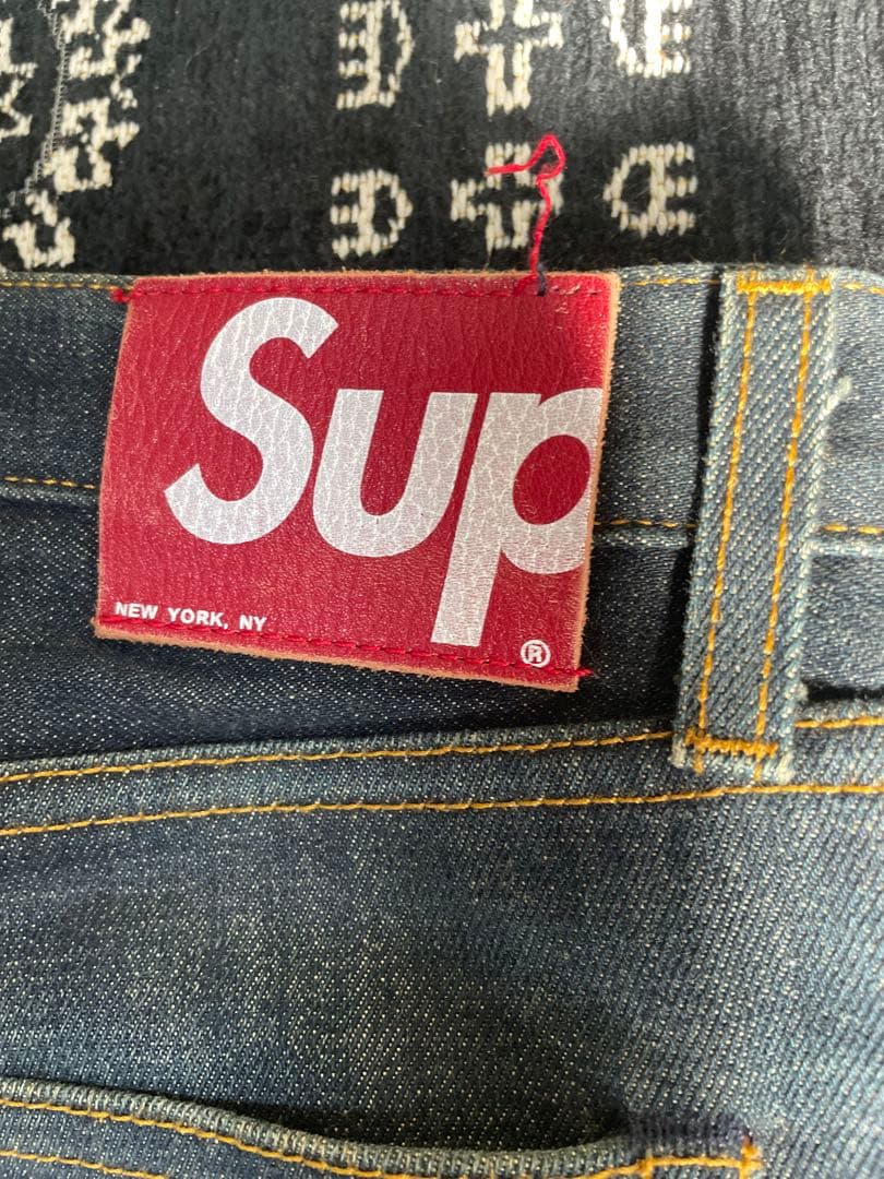 Supreme Rigid Slim Jean インディゴデニム30