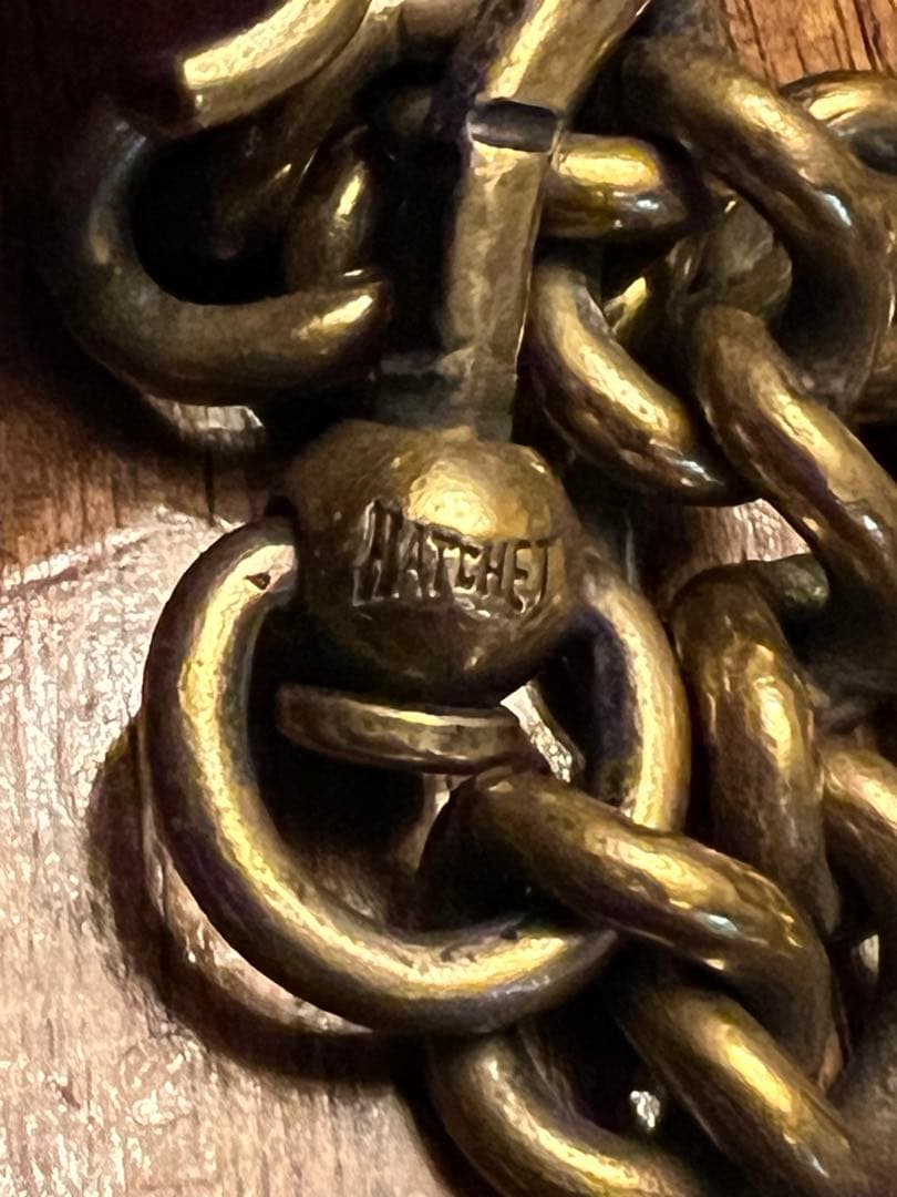 seikoholic ハチェット メタル ワーク ウォレットチェーン