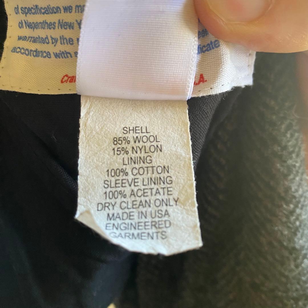 engineered garments ヘリンボーン ベッドフォードジャケットS