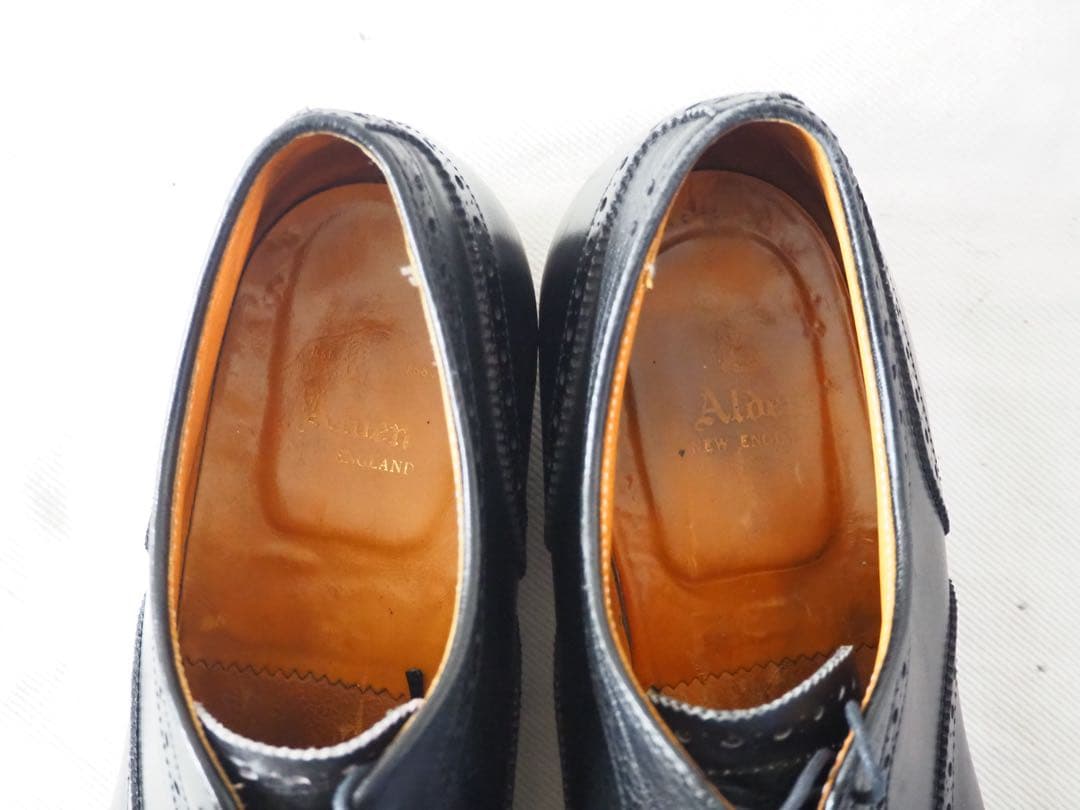 靴 Alden 909 Medallion Tip Balmoral dress