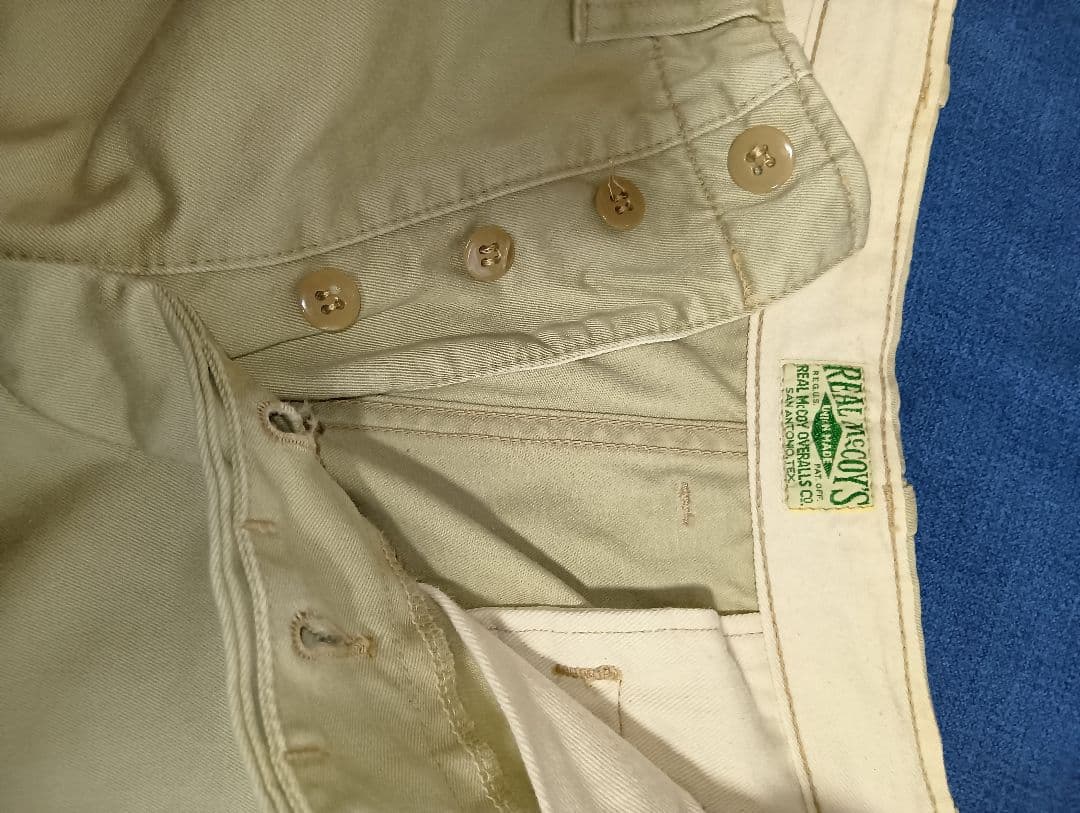 リアルマッコイズ チノパン 5ボタン