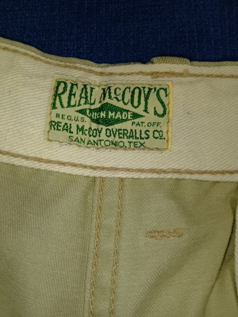 リアルマッコイズ チノパン 5ボタン