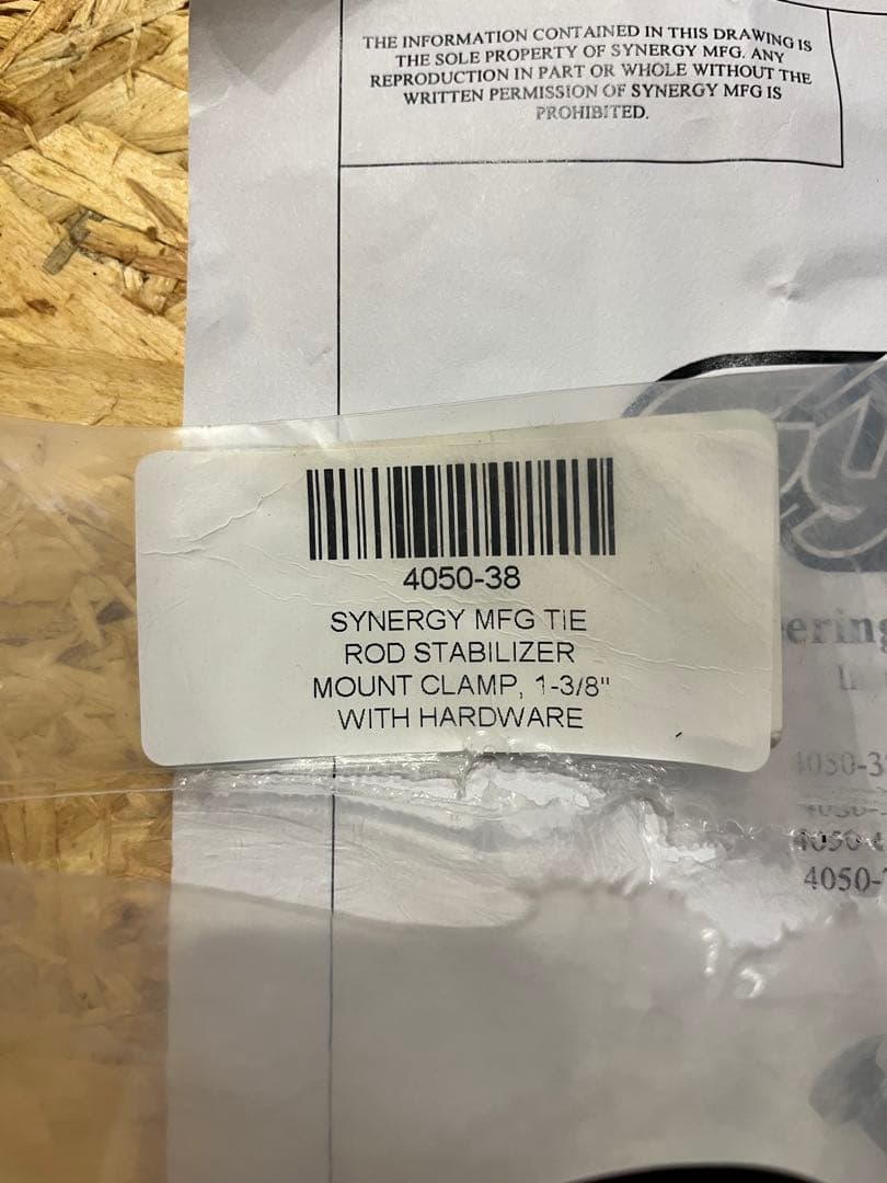 ラングラー　Synergy Steering Stabilizer Clamp