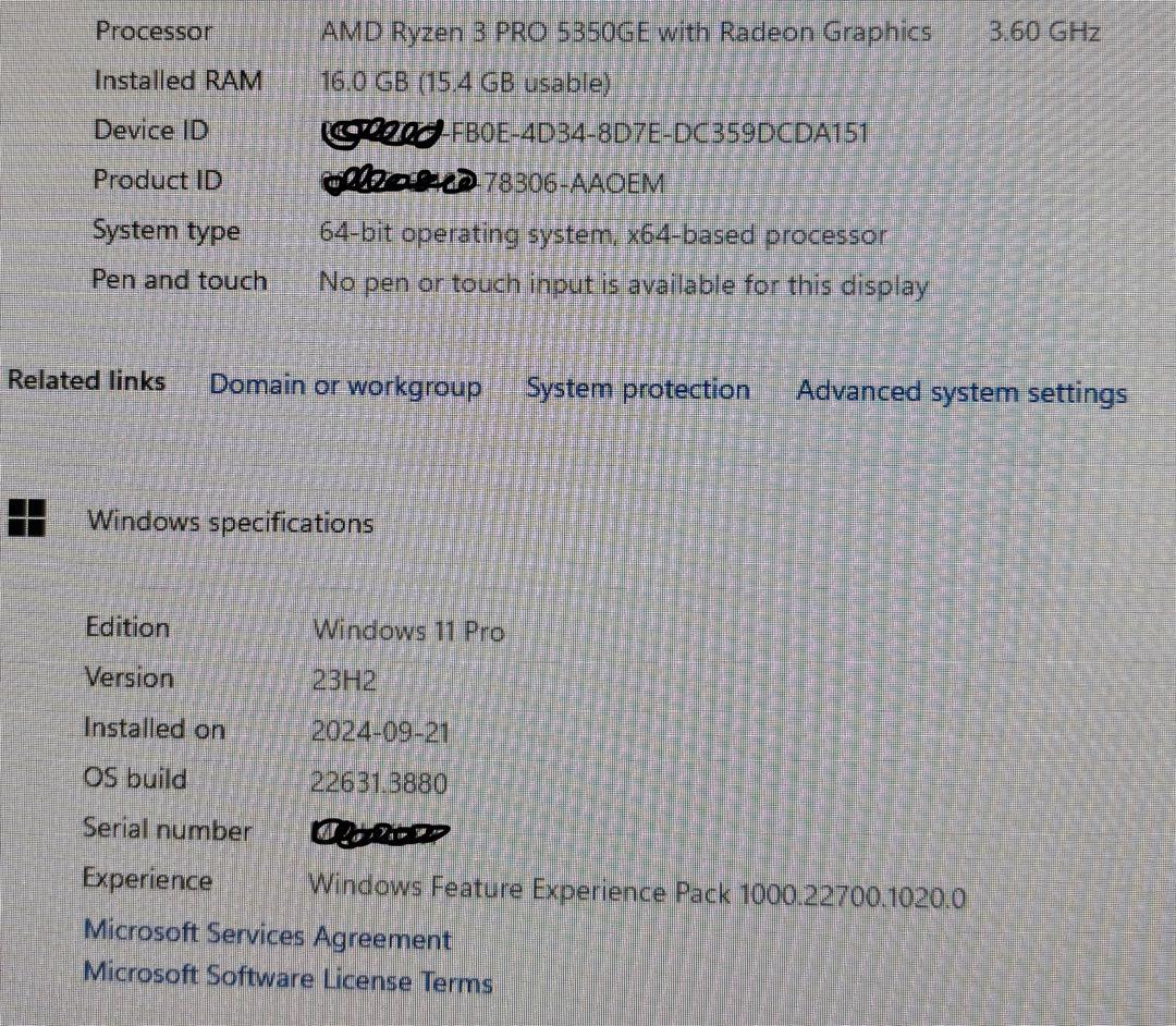 Lenovo ThinkCentre M75q Tiny Gen2 ミニPC