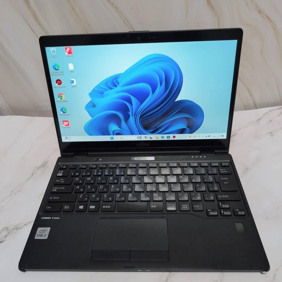 富士通 薄型ノートPC 第10世代core i5 オフィス バッテリー良好