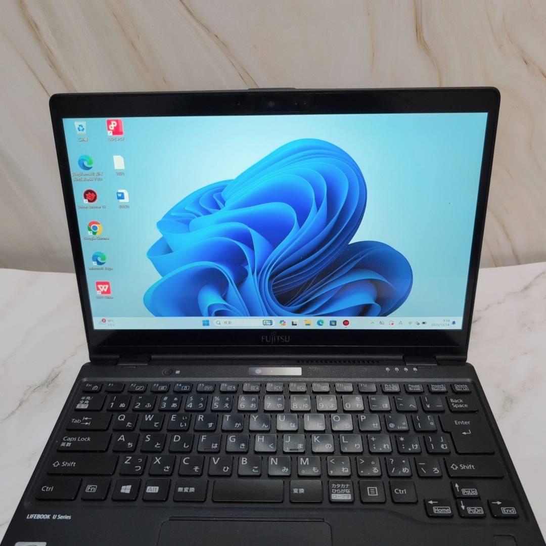 富士通 薄型ノートPC 第10世代core i5 オフィス バッテリー良好