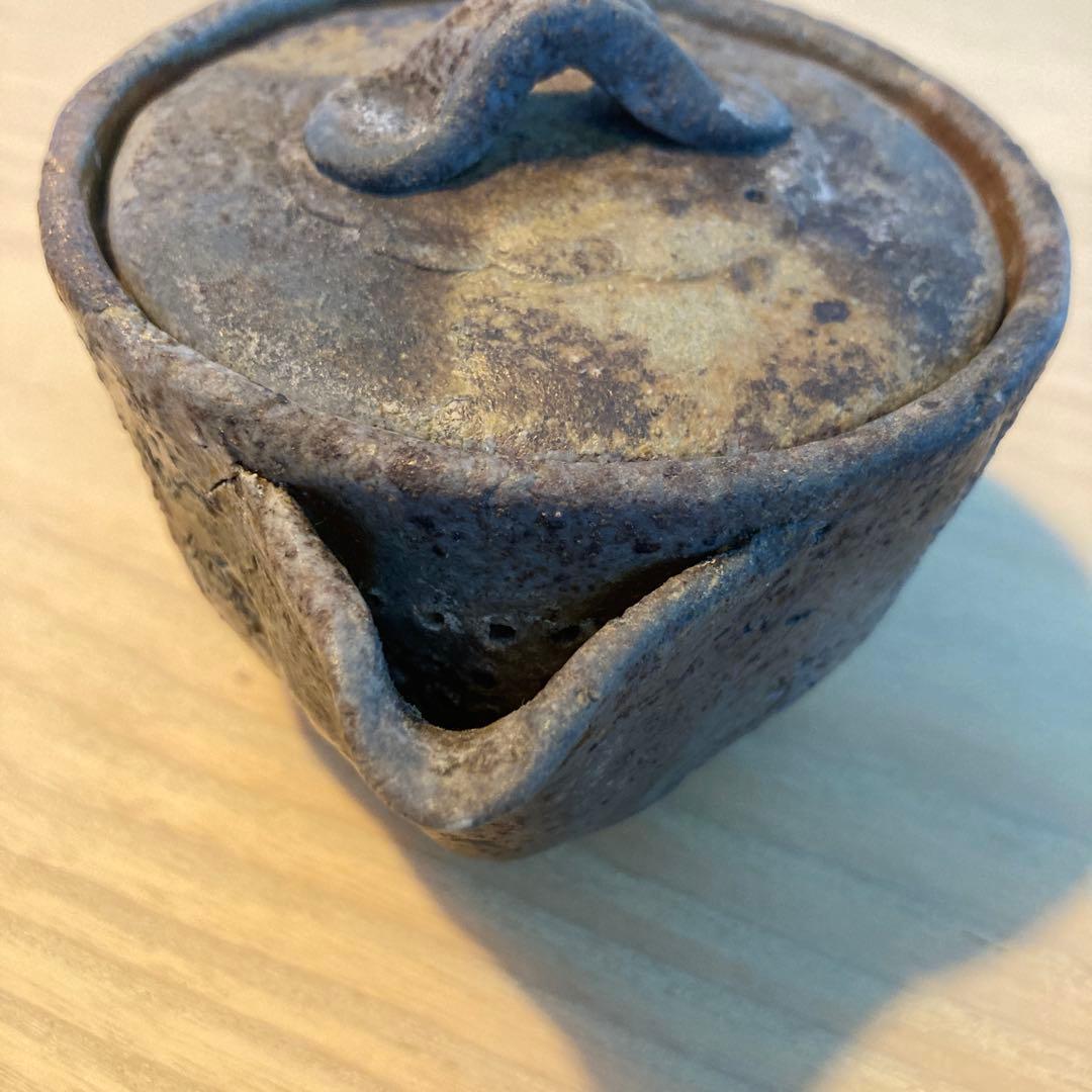 ※3　般若心経①　備前焼　宝瓶