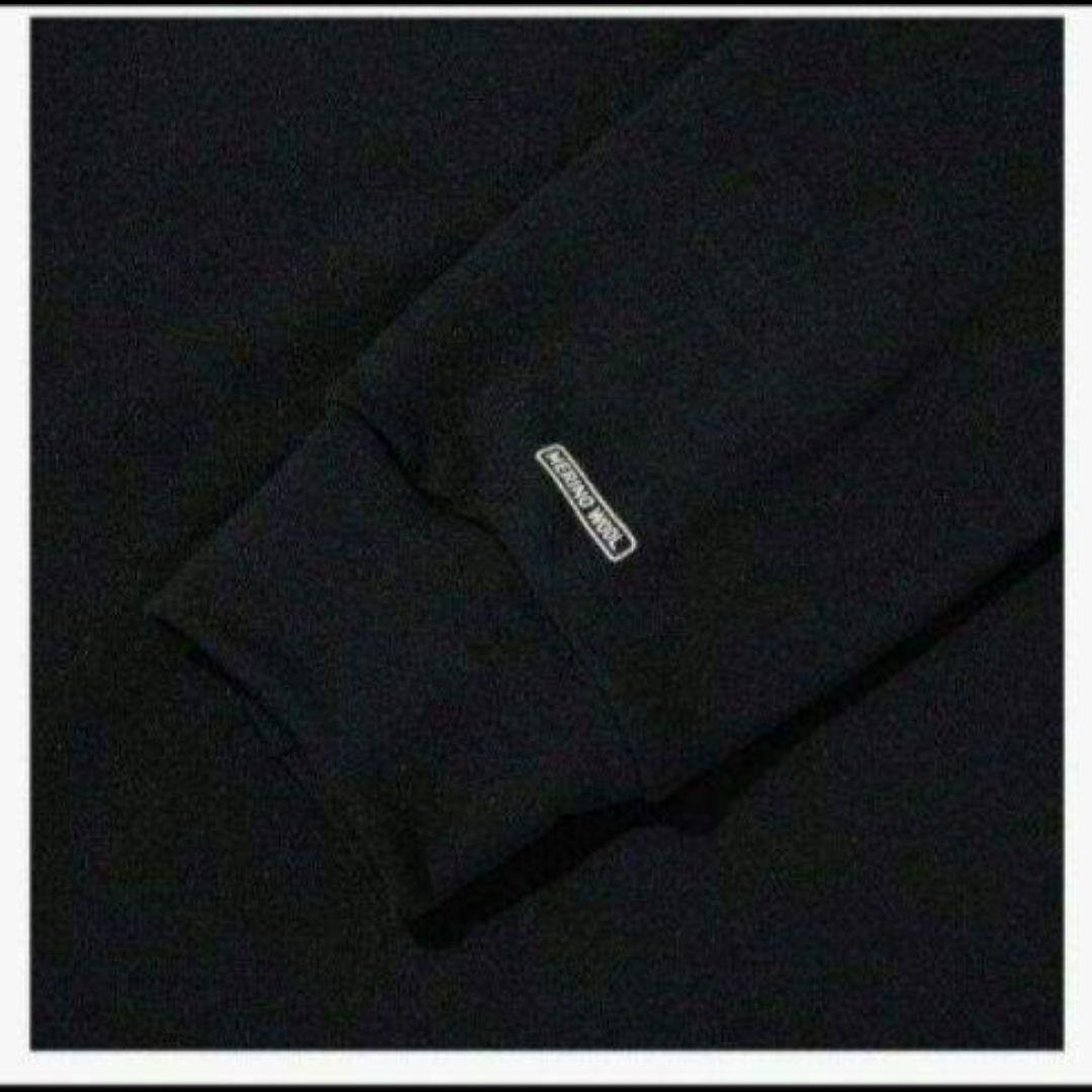 ❍新品　ノースフェイス　メリノウール　ロングスリーブ　スウェット　ブラック　L