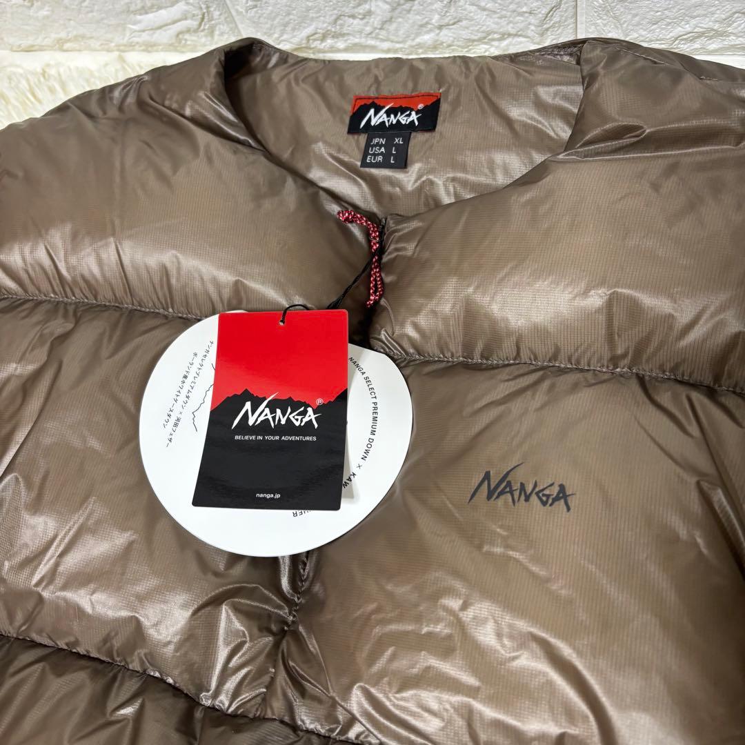 NANGA ダウン ジャケットMOUNTAIN LODGE DOWN CREW
