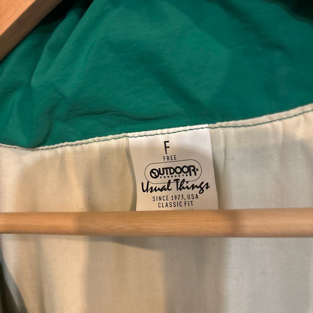 OUTDOOR USUAL THINGS グリーンジャケット Fサイズ